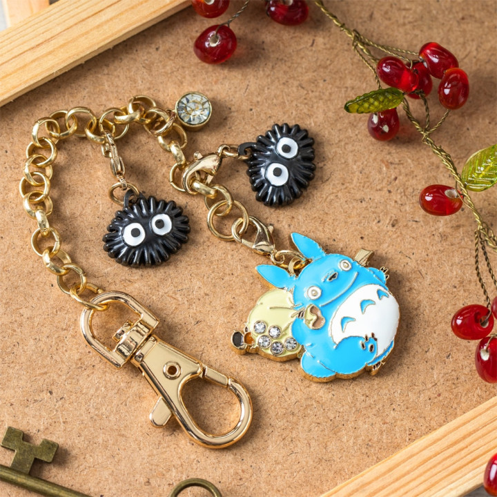 Chaînette Charms Totoro Bleu - Mon Voisin Totoro