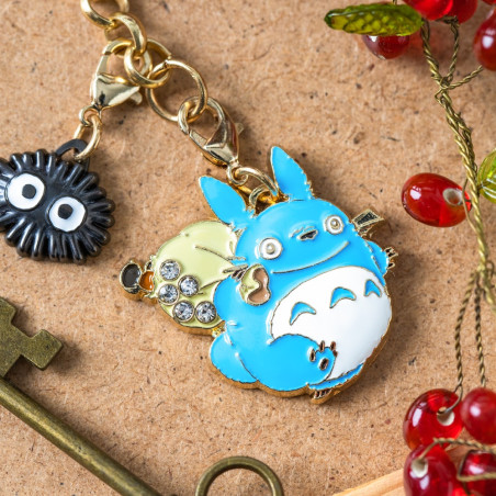 Chaînette Charms Totoro Bleu - Mon Voisin Totoro