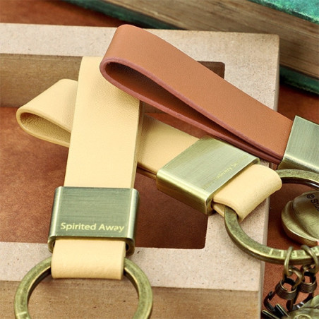 Leather Keychain Marco - Porco Rosso