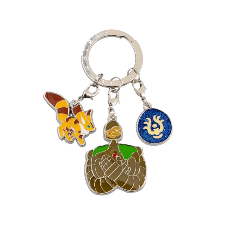 3 pieces Key Ring Robot Soldier - Castle in the Sky