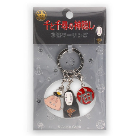 3 pieces Key Ring Arubaya - Spirited Away