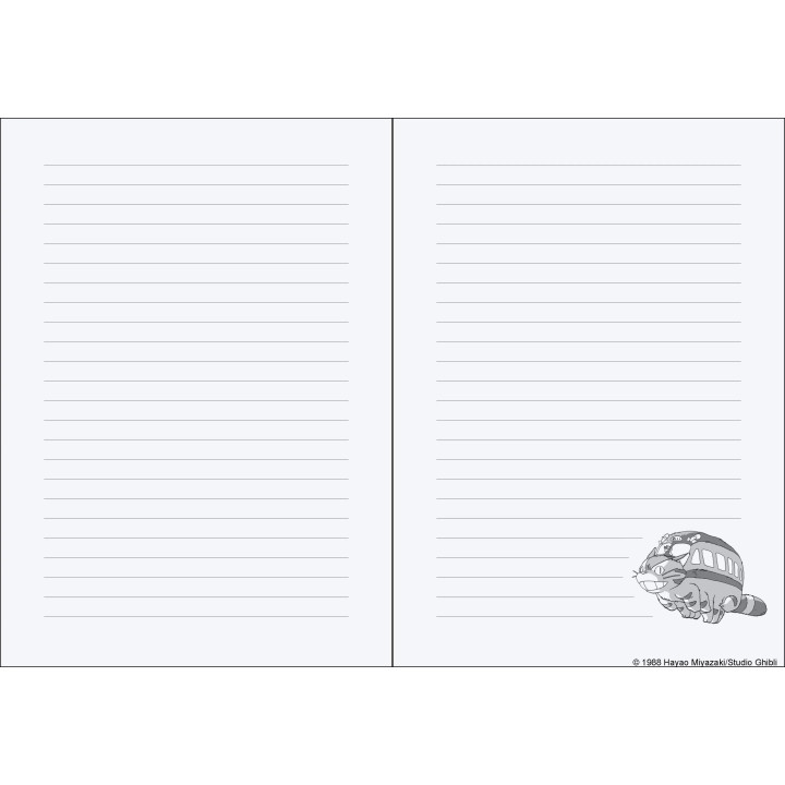 Carnet de notes Chatbus - Mon Voisin Totoro