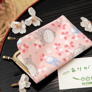 Porte-cartes Totoro Fleurs de cerisier - Mon Voisin Totoro