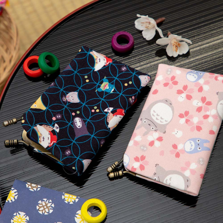 Porte-cartes Totoro Fleurs de cerisier - Mon Voisin Totoro