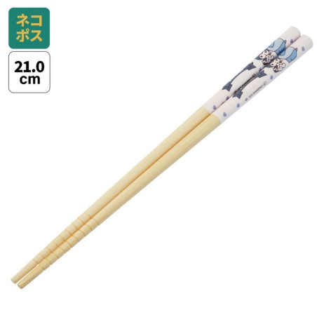 Baguettes en bambou 21 cm - Kuromi