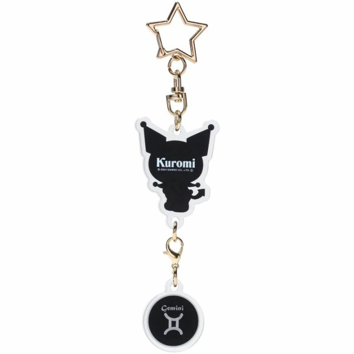 Porte-clés étoile symbole astrologique Gémeaux - Kuromi