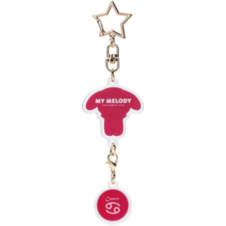 Star Keychain Astrological Cancer Symbol - Kuromi