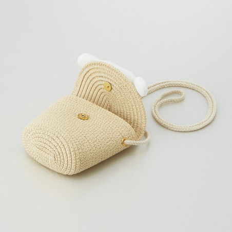 Sac bandoulière en paille - Cinnamoroll