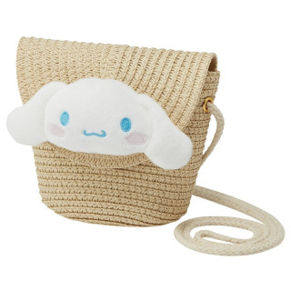 Sac bandoulière en paille - Cinnamoroll