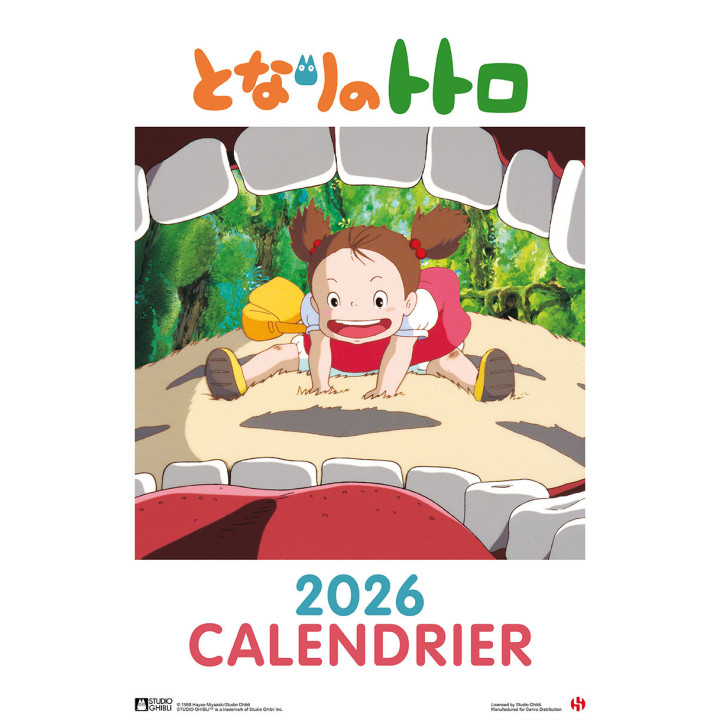 Calendrier Totoro 2026 - FR
