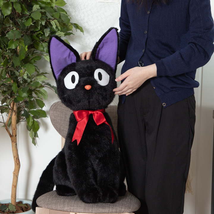 Peluche géante Jiji 70 cm - Kiki la petite sorcière