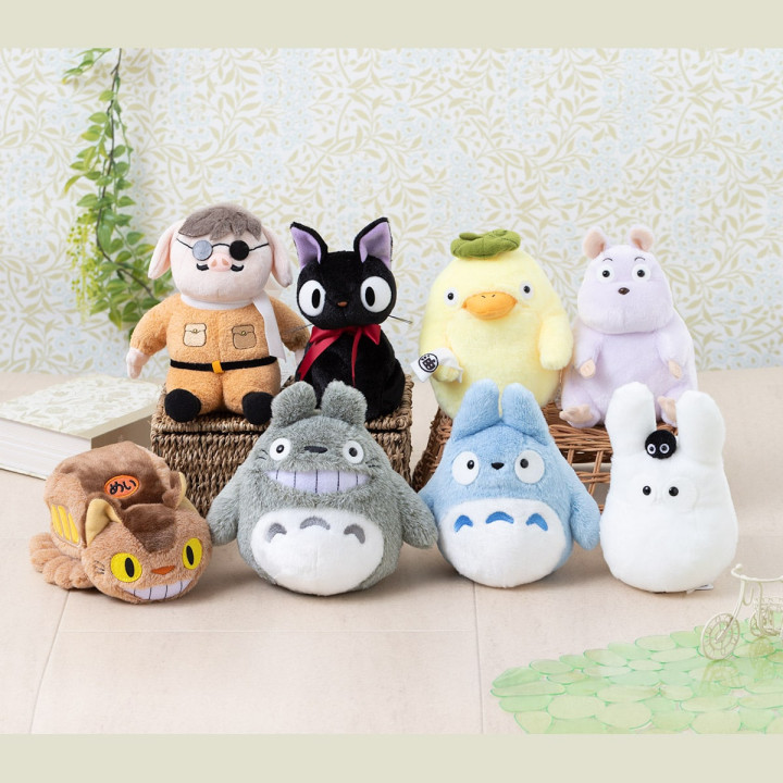 Beanbag Totoro Blanc avec noiraude - Mon Voisin Totoro