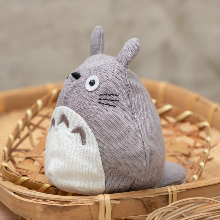 Peluche Otega style japonais Totoro Gris - Mon Voisin Totoro