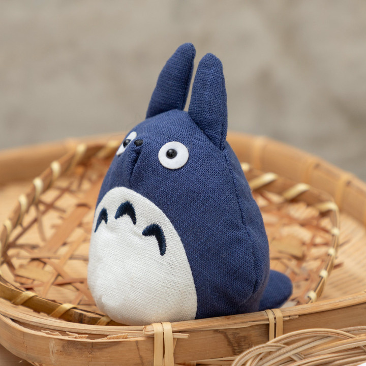 Peluche Otega style japonais Totoro Bleu - Mon Voisin Totoro