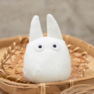 Peluche Otega style japonais Totoro Blanc - Mon Voisin Totoro