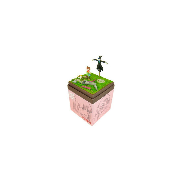 Diorama papier mini Navet, Markl et Heen - Mon Voisin Totoro