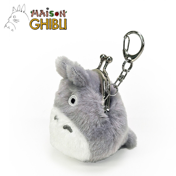 Mini-porte-monnaie Funwari Totoro Gris - Mon Voisin Totoro