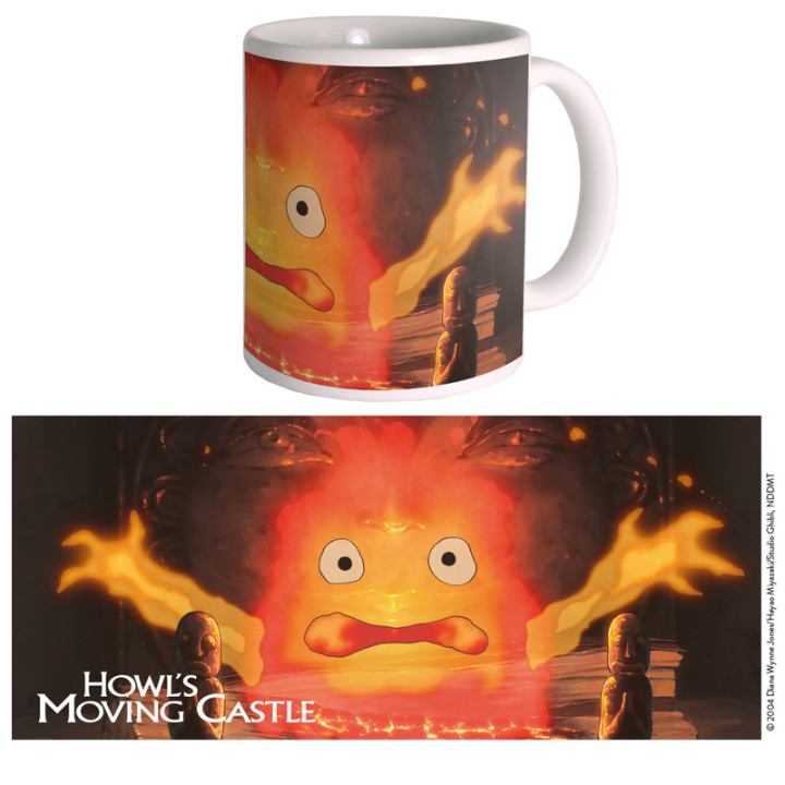 Mug Ghibli 11 - Calcifer - Le château ambulant