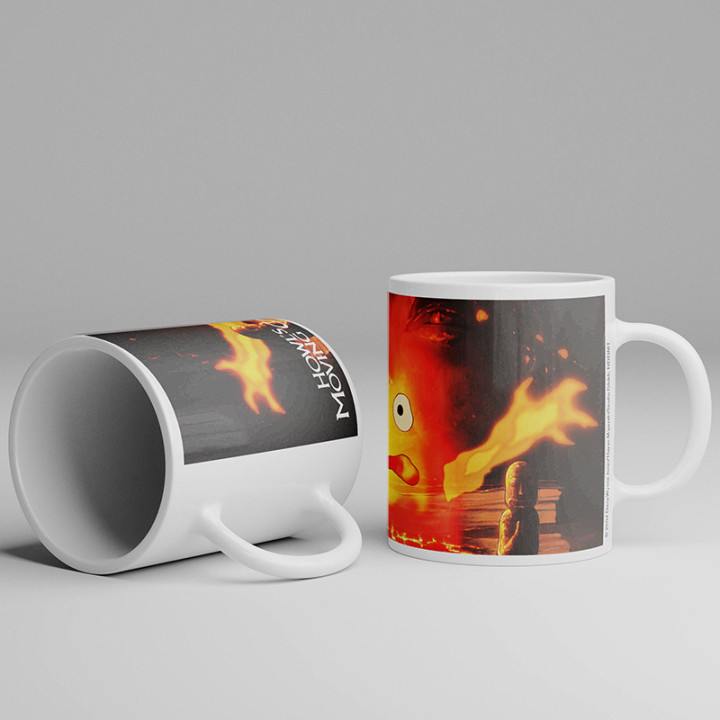 Mug Ghibli 11 - Calcifer - Le château ambulant