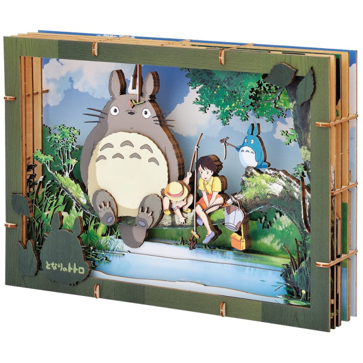 Théâtre de papier Deluxe Totoro pêche - Mon Voisin Totoro
