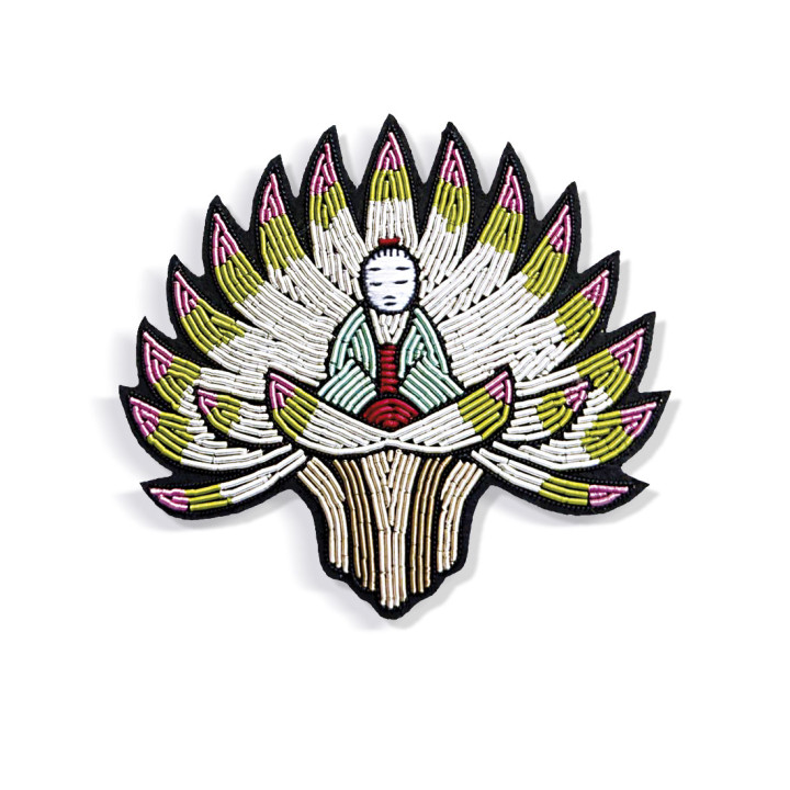 Broche Cannetille Éveil de Kaguya - Le conte de la Princesse Kaguya