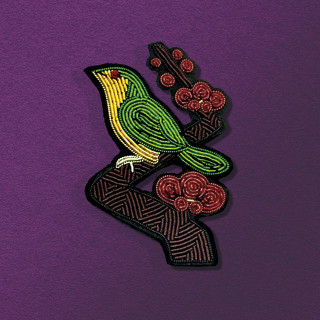 Broche Cannetille Uguisu - Mes Voisins les Yamada