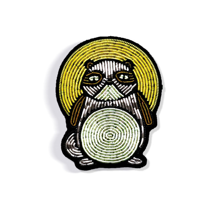 Broche Cannetille Clan des Tanukis - Pompoko