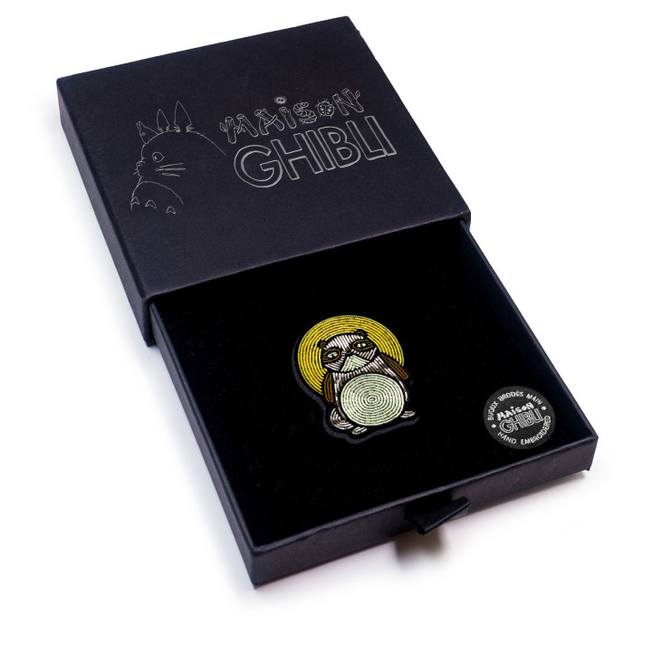 Broche Cannetille Clan des Tanukis - Pompoko