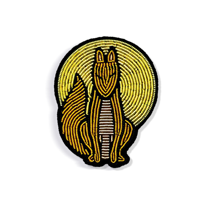 Broche Cannetille Clan des Renards - Pompoko