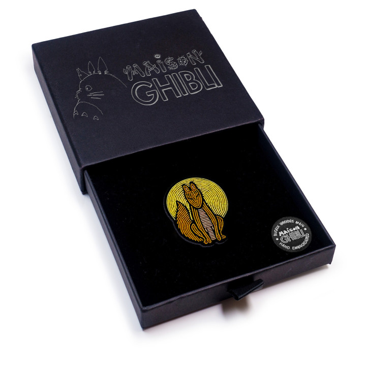 Broche Cannetille Clan des Renards - Pompoko