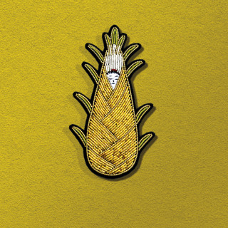 Broche Cannetille Cocon - Le conte de la Princesse Kaguya