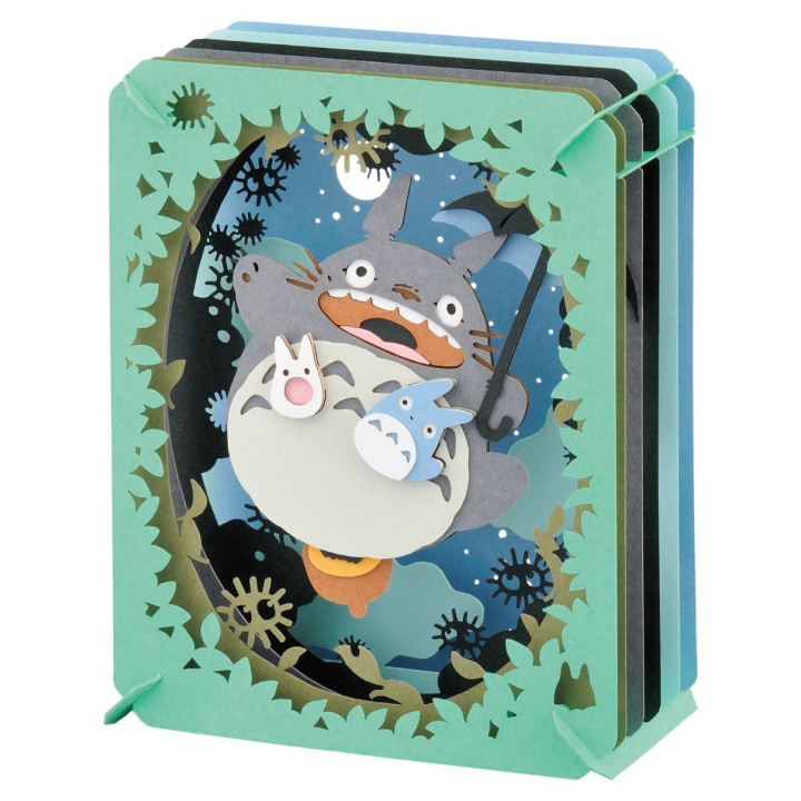 Théâtre de papier Totoro Sous la lune - Mon Voisin Totoro