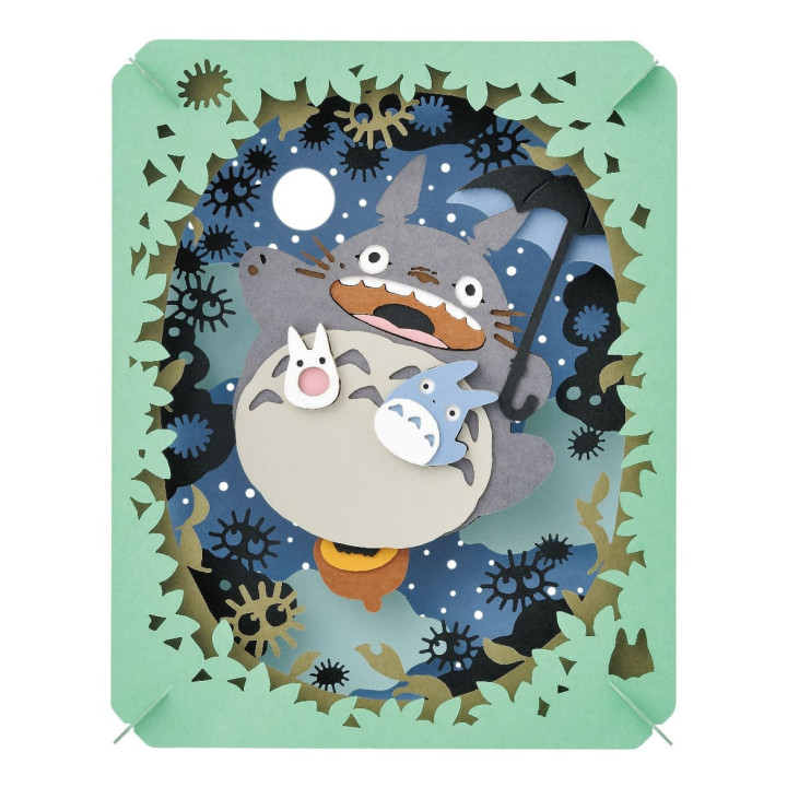 Théâtre de papier Totoro Sous la lune - Mon Voisin Totoro