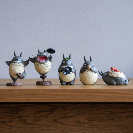 Pose Collection Assort. de 6 Figurines Totoro 02 – Mon Voisin Totoro
