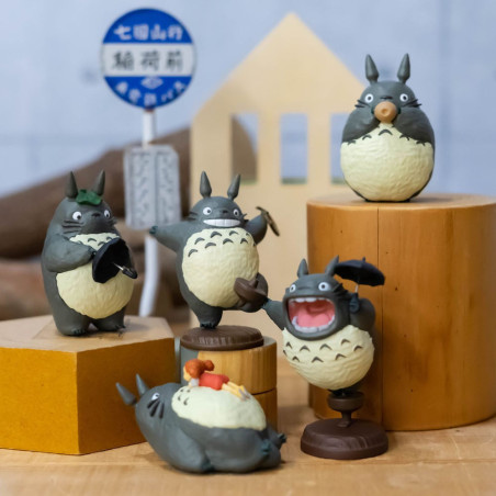 Pose Collection Assort. de 6 Figurines Totoro 02 – Mon Voisin Totoro