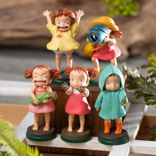 Pose Collection Assort. de 6 Figurines Mei - Mon Voisin Totoro