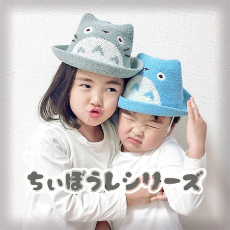 Chapeau tricoté Enfant Totoro Gris - Mon Voisin Totoro
