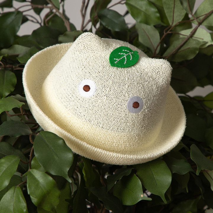 Chapeau tricoté Enfant Totoro Blanc - Mon Voisin Totoro