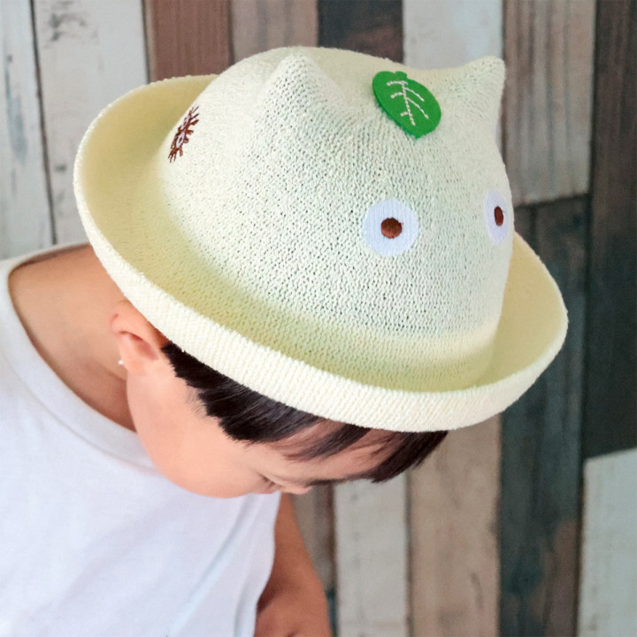 Chapeau tricoté Enfant Totoro Blanc - Mon Voisin Totoro