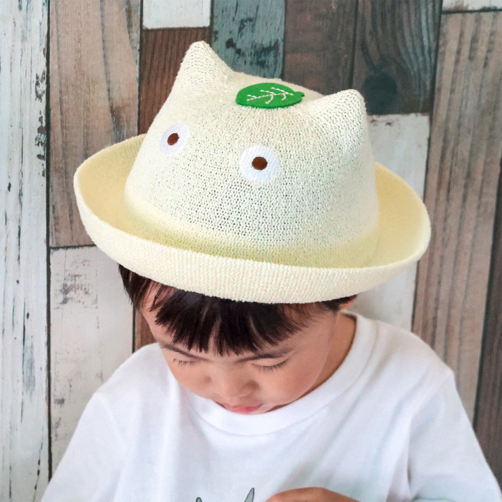 Chapeau tricoté Enfant Totoro Blanc - Mon Voisin Totoro
