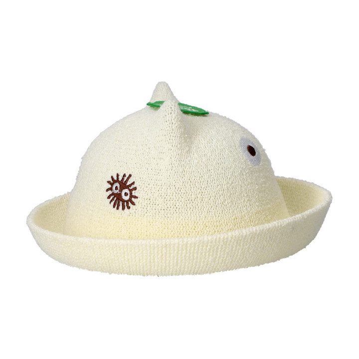 Chapeau tricoté Enfant Totoro Blanc - Mon Voisin Totoro
