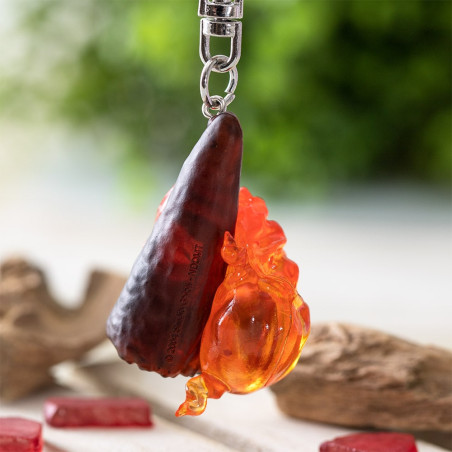 Porte-clés 3D Calcifer - Le Château ambulant