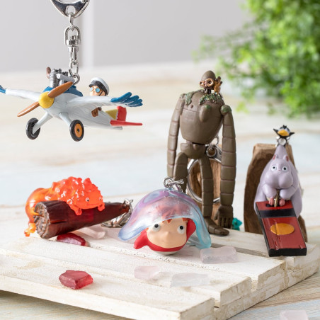 Porte-clés 3D Calcifer - Le Château ambulant
