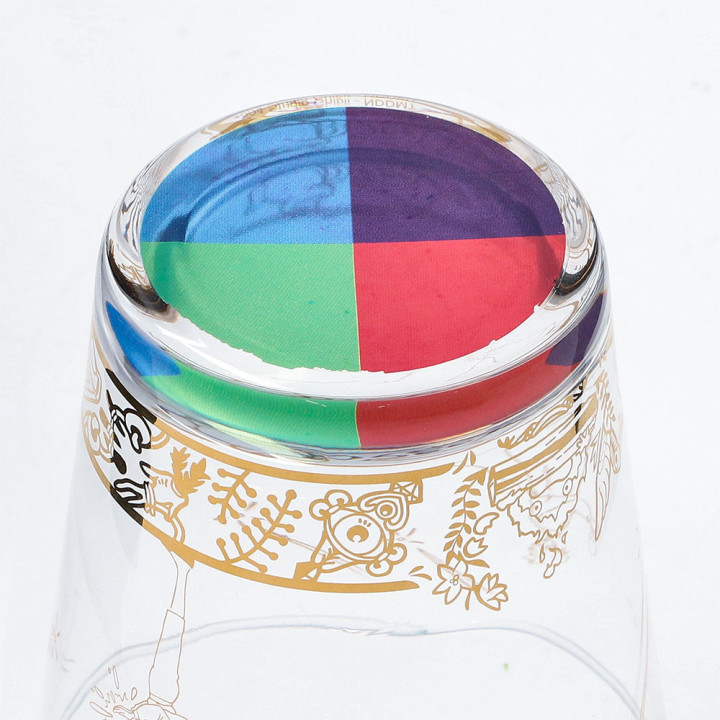 Verre gravé Howl et Sophie - Le Château ambulant