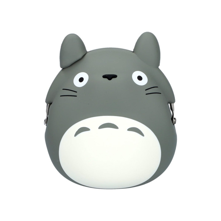 Porte-Monnaie Silicone Totoro Gris - Mon Voisin Totoro