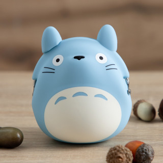 Porte-Monnaie Silicone Totoro Bleu - Mon Voisin Totoro