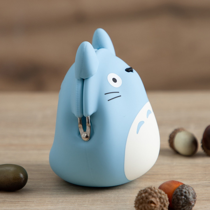 Porte-Monnaie Silicone Totoro Bleu - Mon Voisin Totoro