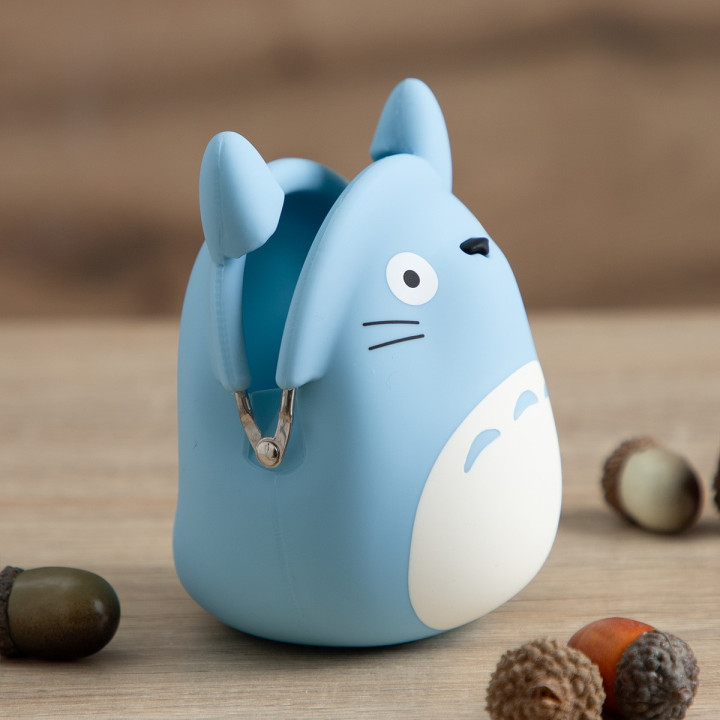 Porte-Monnaie Silicone Totoro Bleu - Mon Voisin Totoro