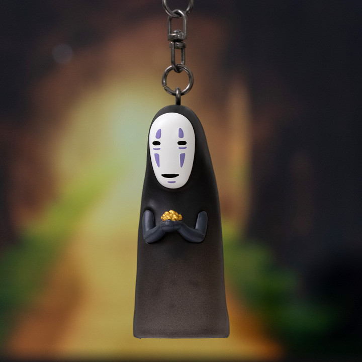Porte-Clés No Face & poussière d'or - Le Voyage de Chihiro