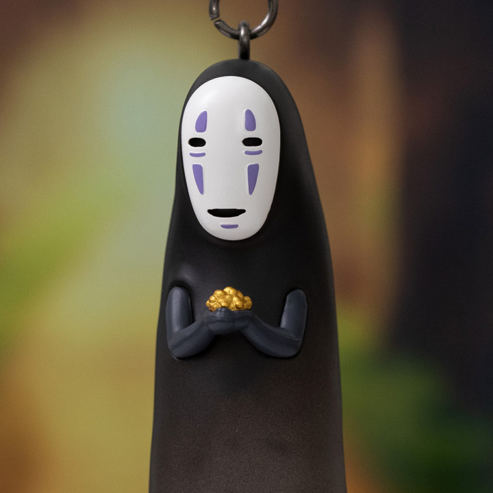 Porte-Clés No Face & poussière d'or - Le Voyage de Chihiro
